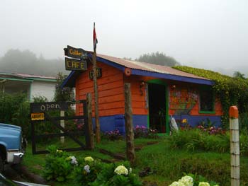 Kolibricafe am Poas