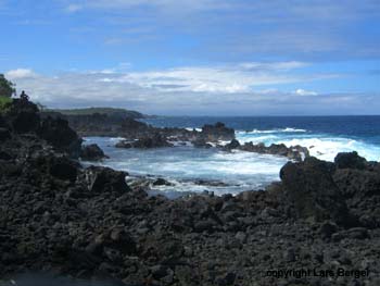 Lava Pool im Osten, am Ende der 137