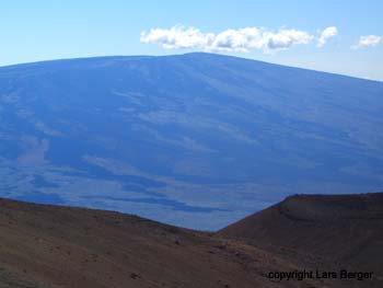 Mauna Kea, summit blick zu mauna loa