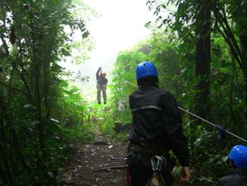 beim Canopy (Aventura)