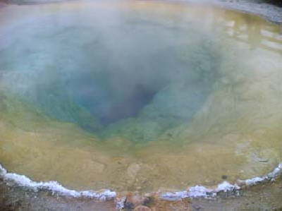 Morning glory pool