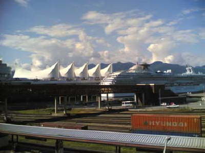 Vancouver am Hafen