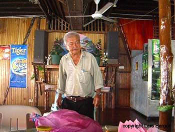 der Manager von Semporna Holiday Resort